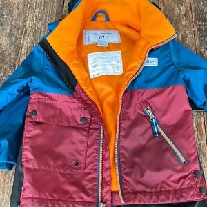 Obermeyer Ski Coat (S) and Caters Ski Bib (4T)